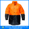 Custom Printing Logo Reflective Safety Industrial Rubber Raincoat